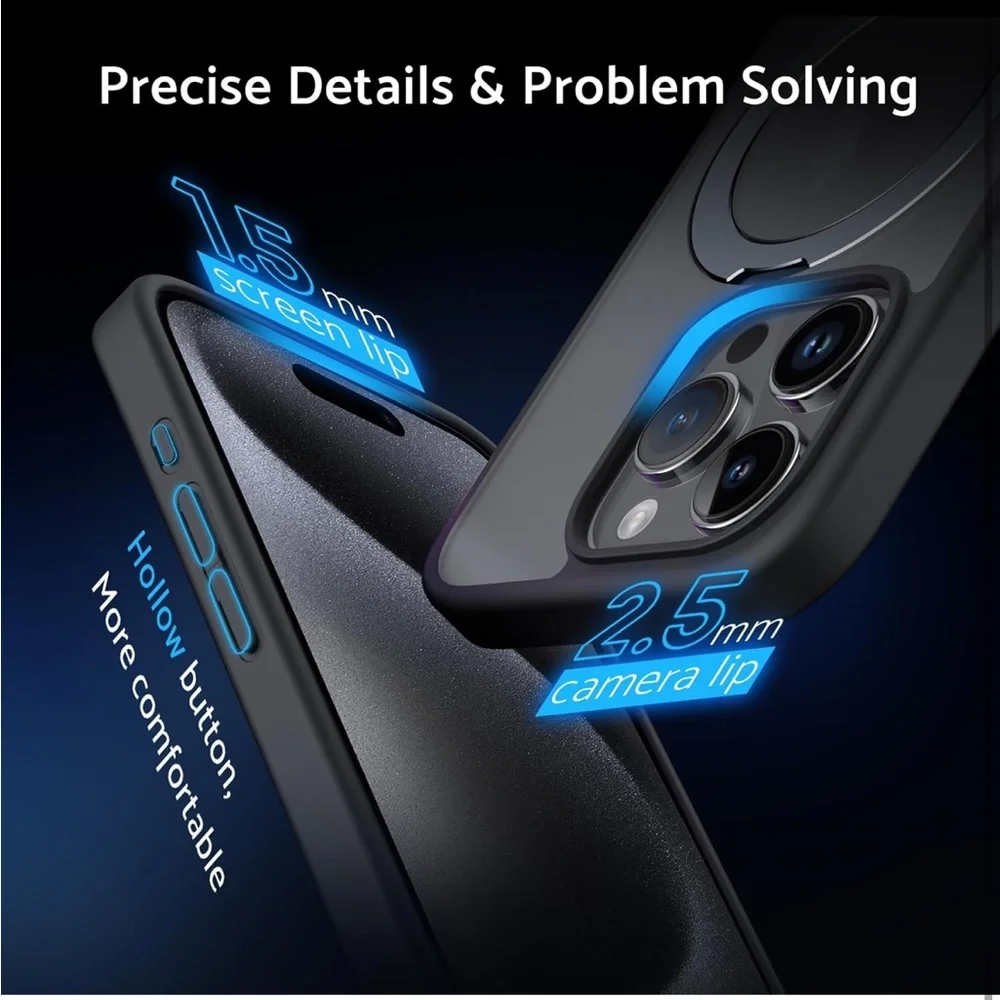 NEW DASFOND Mag-Stand Designed for iPhone 15 Pro Case, 2023 MagSafe